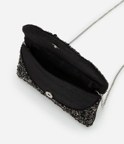 Cartera Pequeña con Asa Transversal con Lentejuelas y Adornos 4