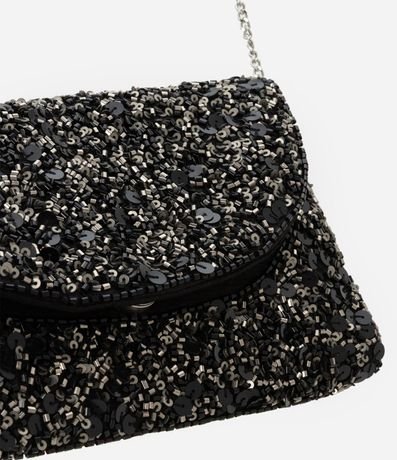 Cartera Pequeña con Asa Transversal con Lentejuelas y Adornos 5