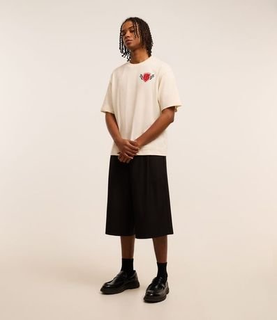 Remera Boxy en Algodón con Estampa de Automovilismo 3