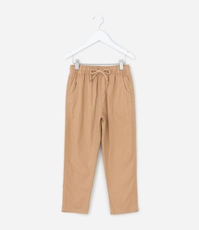 Pantalón Infantil en Lino con Bolsillos - Talle 1 a 6 años