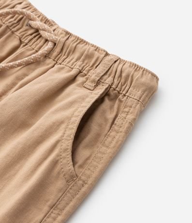 Pantalón Infantil en Lino con Bolsillos - Talle 1 a 6 años 5