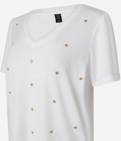 Blusa en VIscolycra con Corazones Metalizados 2