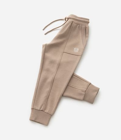 Pantalón Infantil en Modal con Recortes y Bolsillos - Talle 1 a 6 años 7