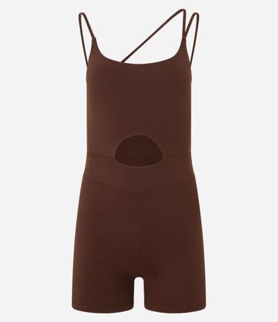 Enterito Deportivo en Microfibra con Cutout y Breteles Diferenciados 4