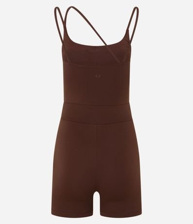 Enterito Deportivo en Microfibra con Cutout y Breteles Diferenciados 5