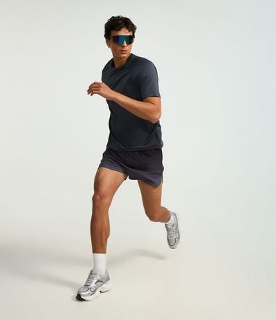 Bermuda Deportiva  Running con Bolsillo Funcional y Estampa Degrade 5