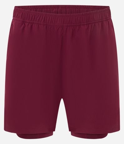 Bermuda Deportiva con Short de Compresión 6