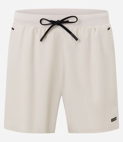 Bermuda Deportiva con Short de Compresión