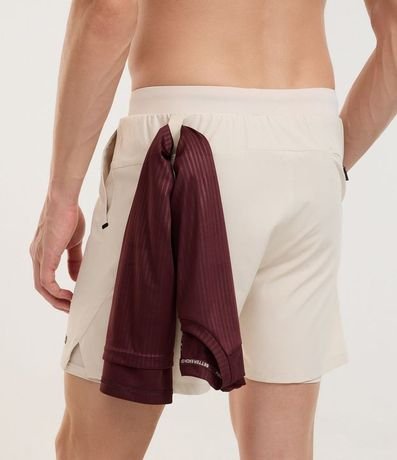 Bermuda Deportiva con Short de Compresión 6