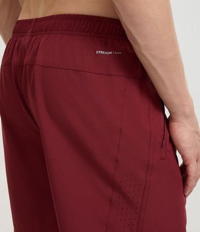 Bermuda Deportiva con Cintura elástica y Bolsillos con Cierre 4