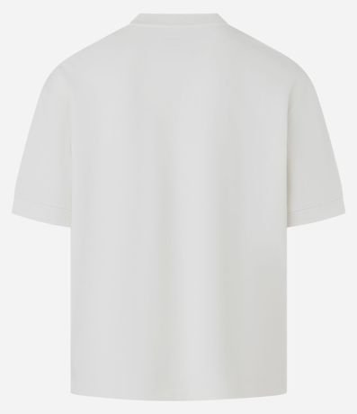 Remera Oversize en Algodón con Sisa Deslocada 6