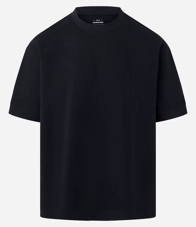Remera Oversize en Algodón con Sisa Deslocada 4