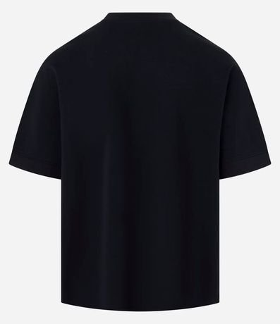 Remera Oversize en Algodón con Sisa Deslocada 5