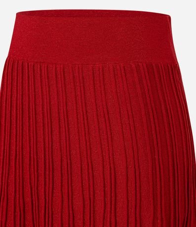 Pollera Evasê Long Midi en Punto con Frisos 8