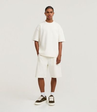 Bermuda en Algodón con Bolsillos