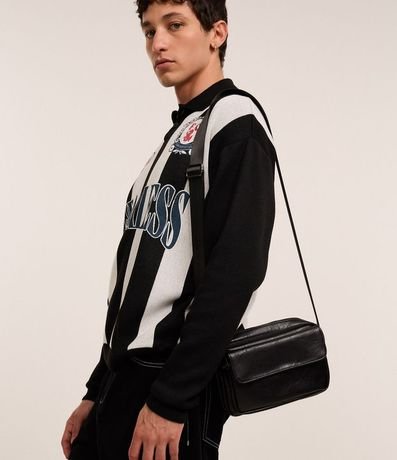 Cartera Shoulder Bag en PU con Bolsillo Flap 15