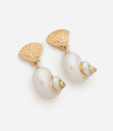 Caravana Mediano de Caracola con Colgante de Ostra 2