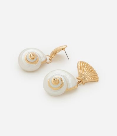 Caravana Mediano de Caracola con Colgante de Ostra 3