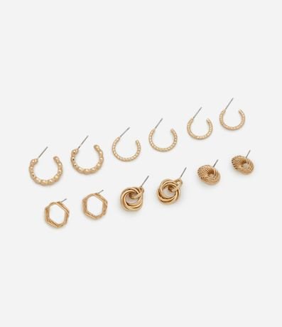 Kit 06 Caravanas Aro y Diversos