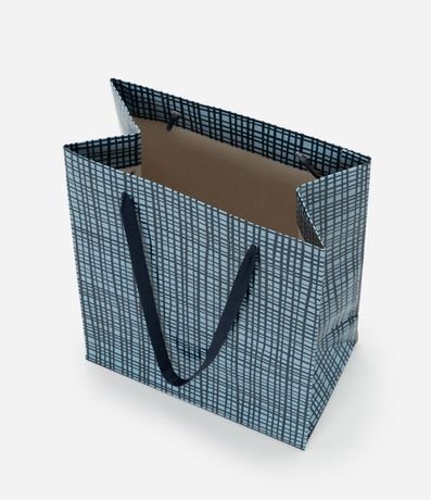 Embalaje de Regalo Pequeña con Estampa de Cuadros 3