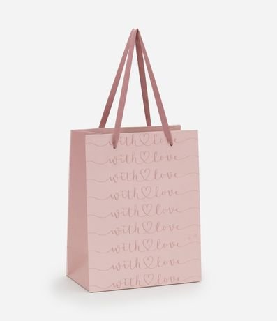 Embalaje de Regalo Pequeña con Lettering With Love 1