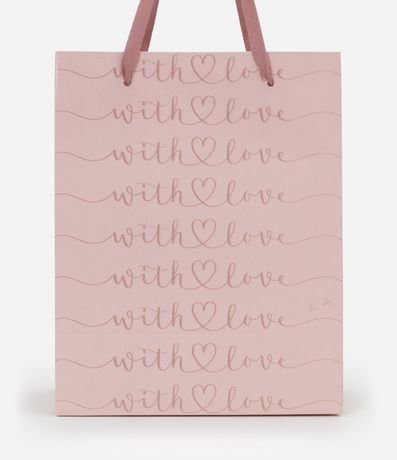 Embalaje de Regalo Pequeña con Lettering With Love 2