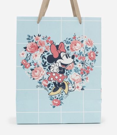 Embalaje de Regalo Pequeña de Minnie con Corazón y Flores 2