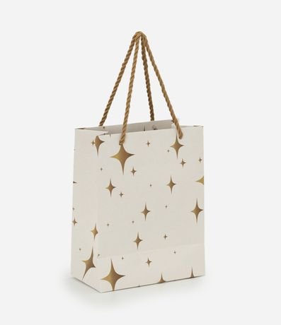 Bolsa de Regalo Pequeña con Estampa de Estrellas