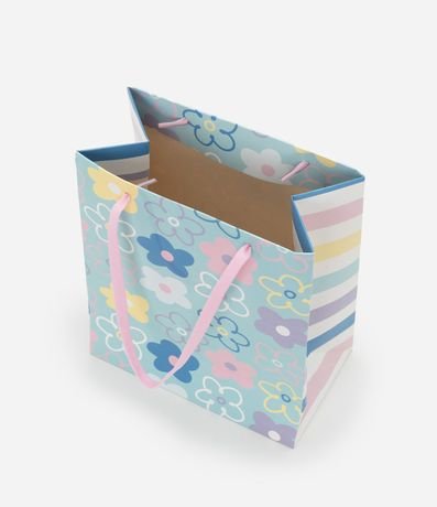 Bolsa de Regalo Pequeña con Estampa Floral 3