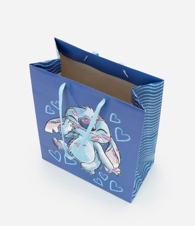 Embalaje de Regalo Mediana con Estampa Stitch y Corazones 3