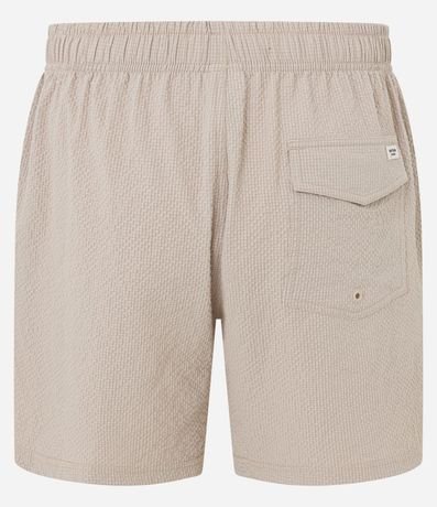 Bermuda Playera Básica en Microfibra Texturizado  9