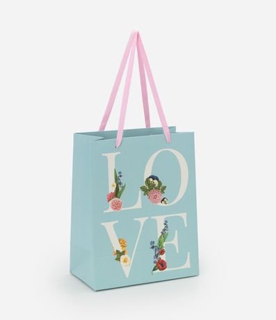 Bolsa de Regalo Pequeñaa con Estampa Love