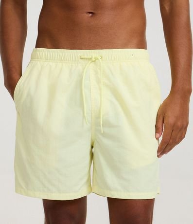 Bermuda Básica en Microfibra con Cintura Elástica y Cordón 2