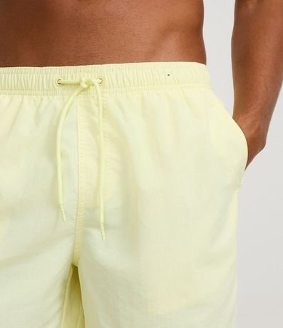 Bermuda Básica en Microfibra con Cintura Elástica y Cordón 3