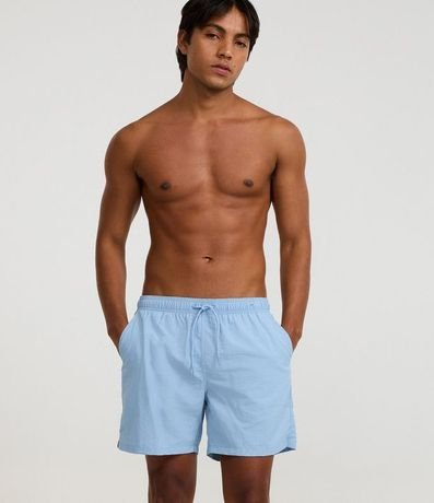 Bermuda Básica en Microfibra con Cintura Elástica y Cordón 1