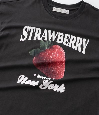 Remera Infantil con Estampa Frutilla - Talle 5 a 14 años 5