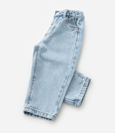 Pantalón Mom Infantil en Jeans - Talle 1 a 6 años 4