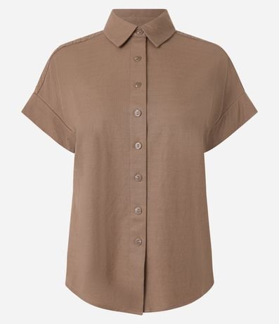 Camisa Texturizada en Orly con Recorte en la Manga 3