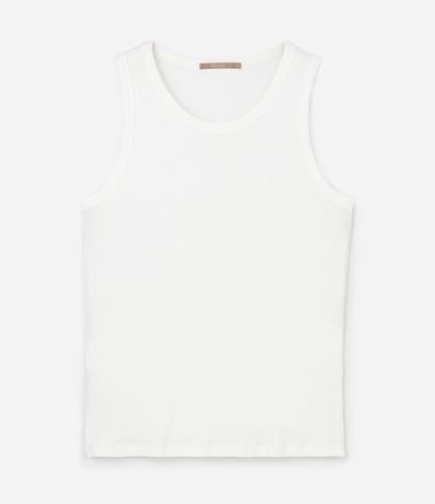 Blusa Musculosa Acanalada en Rib Curve & Plus Size 4