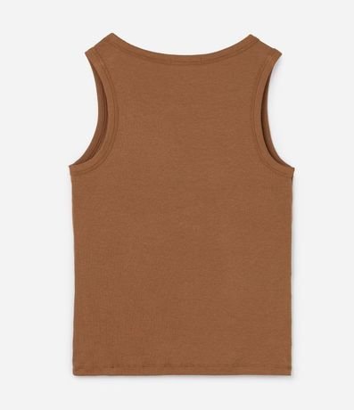 Blusa Musculosa Acanalada en Rib Curve & Plus Size 5