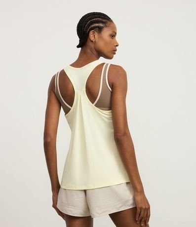 Musculosa Nadador Deportiva en Microfibra con Furos 4