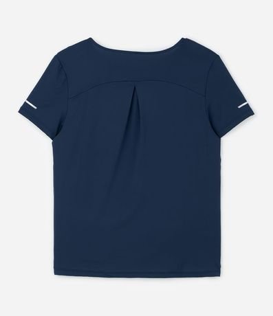 Remera Deportiva Texturizada con Detalle Reflectante 2