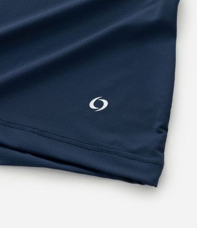 Remera Deportiva Texturizada con Detalle Reflectante 5