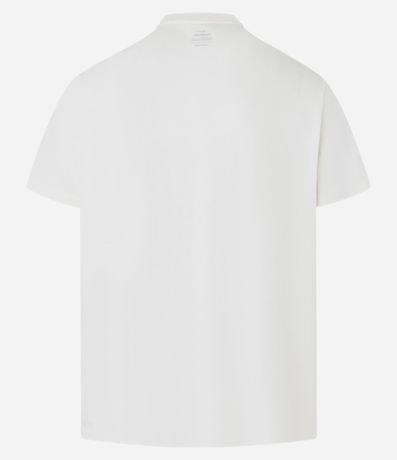 Camiseta Comfort de algodón con estampado de auto y letras Clube dos dez mais 7