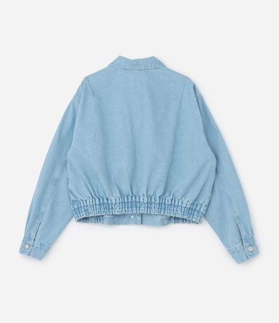 Campera en Jeans con Cintura Elástica Curve & Plus Size 6