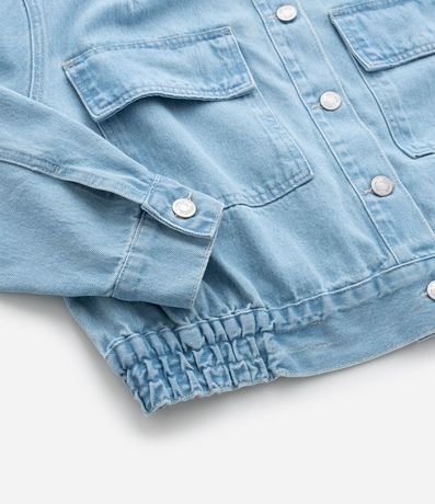 Campera en Jeans con Cintura Elástica Curve & Plus Size 8