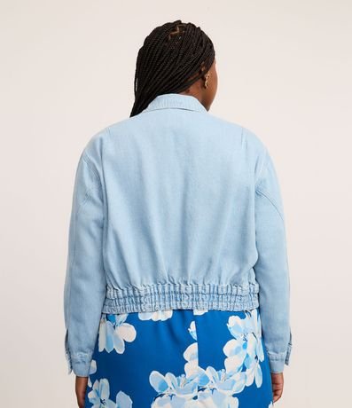 Campera en Jeans con Cintura Elástica Curve & Plus Size 4