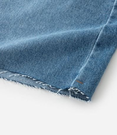 Pollera Midi en Jeans con Fenda y Ruedo a Hilo Curve & Plus Size 7