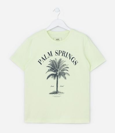 Remera Infantil con Lettering Palm Springs - Talle 5 a 14 años 1