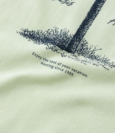 Remera Infantil con Lettering Palm Springs - Talle 5 a 14 años 4